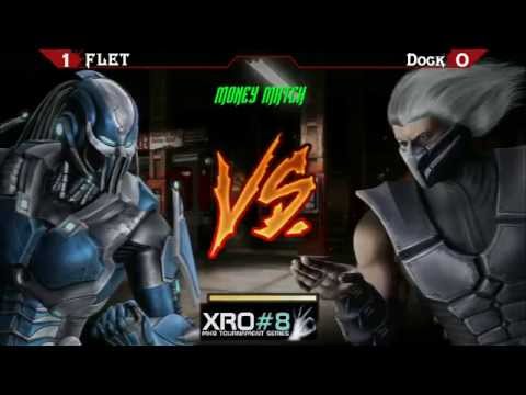 Mortal Kombat 9 - Dock (Smoke) vs Flet (Cyber Sub-Zero)