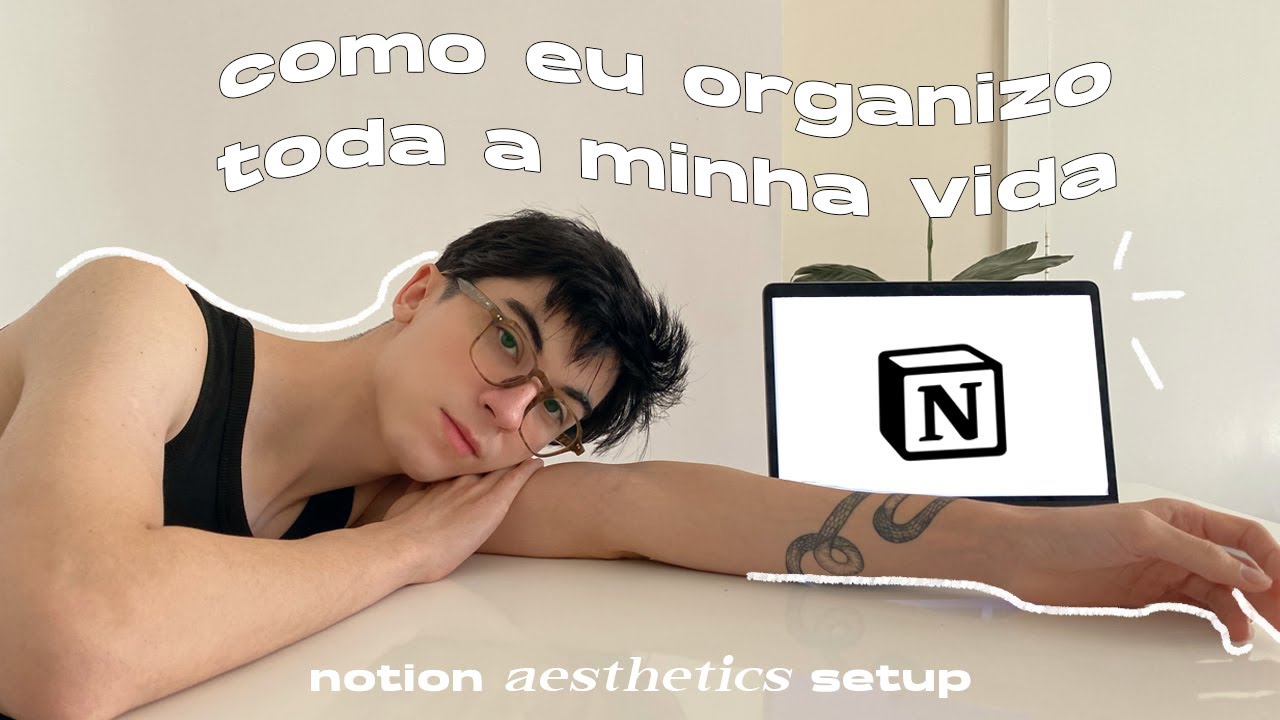 COMO EU ORGANIZO MINHA VIDA |  app de produtividade: notion + template free ✨ http.edro