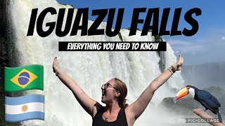 Iguazu Falls 🇦🇷🇧🇷 | Best Tips for Visiting Both Sides!