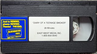 Diary of a Teenage Smoker: Why Girls Start Smoking and How They Quit