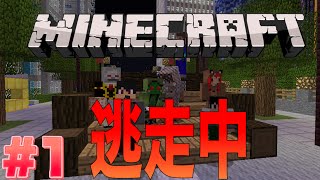 【マインクラフト】みんなで楽しく逃走中！#1