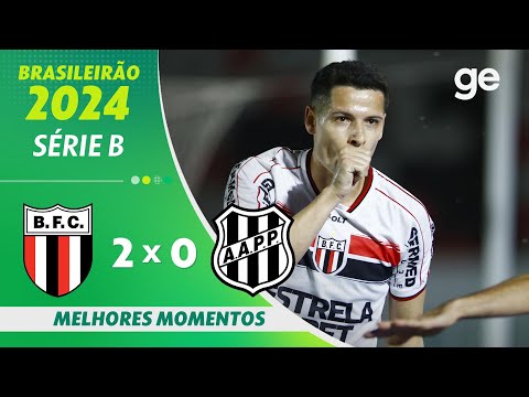 Gols e lances de Botafogo-SP x Ponte Preta