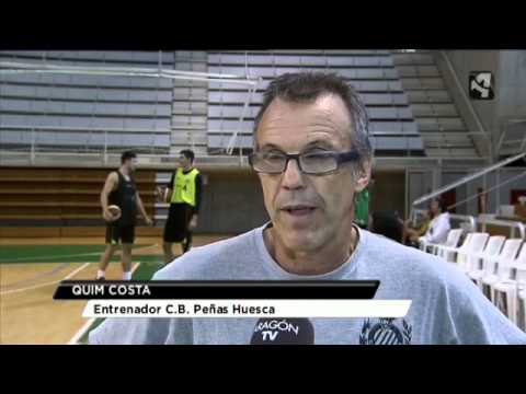 El Peñas de Huesca se prepara para el comienzo de la LEB