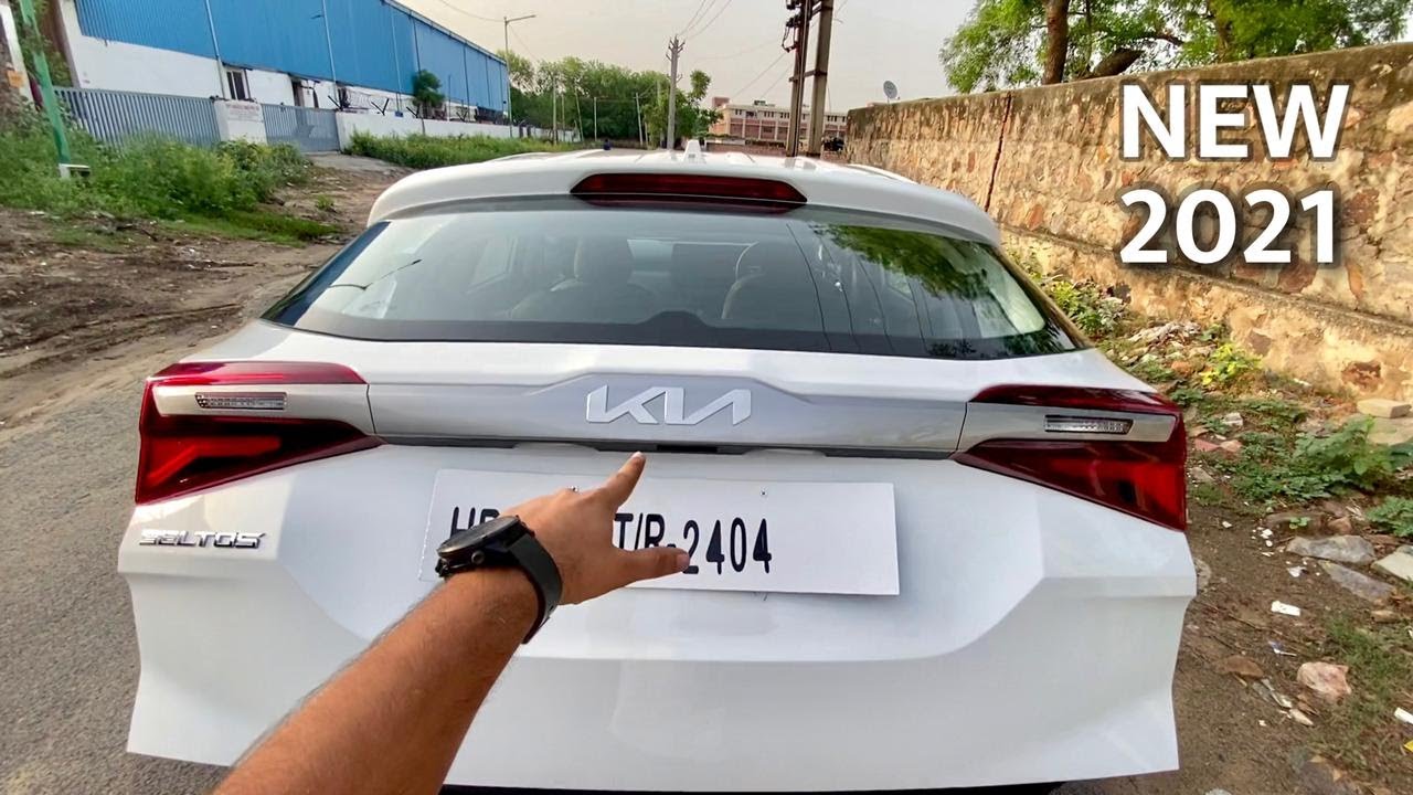 Latest Kia Seltos 2021 | NEW LOGO | New Features | Old vs New - HTE Base Model