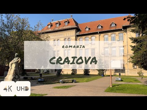 Craiova 4K HDR Walking Tour