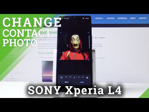 How to Add Photo to Contact in SONY Xperia L4 – Add Contact Picture