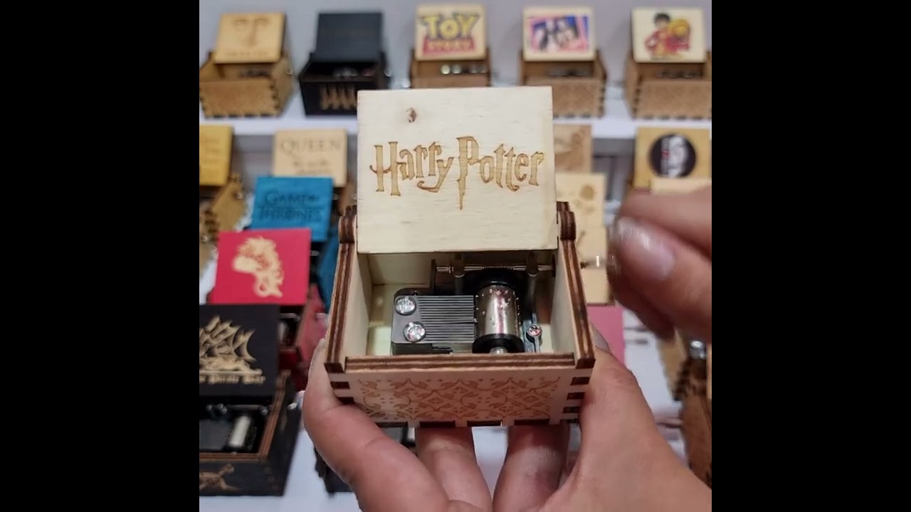 Caja musical de Harry Potter