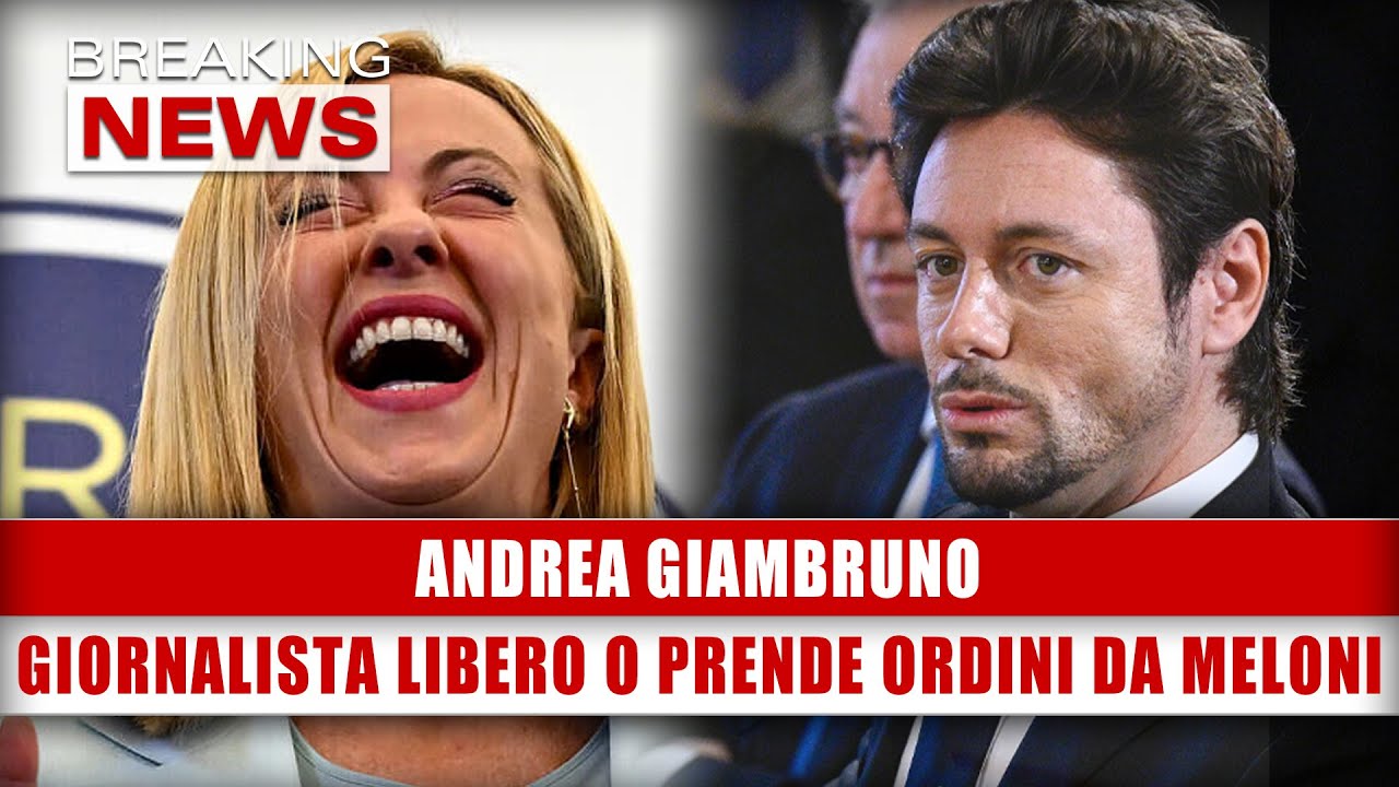 Andrea Giambruno: Giornalista Libero O Prende Ordini Da Meloni?