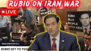 🔴 Marco Rubio GRILLED on Iran War in First Public Testimony Since It Started