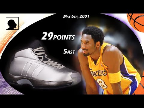 Kobe Bryant 29points VS Sacramento Kings 2001 Playoffs R2 G1