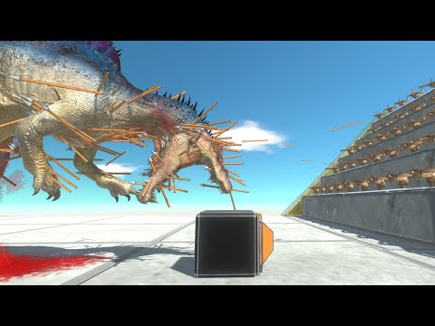 Run for Turn Off x100 Ballista | Who Can Survive?  - Animal Revolt Battle Simulator