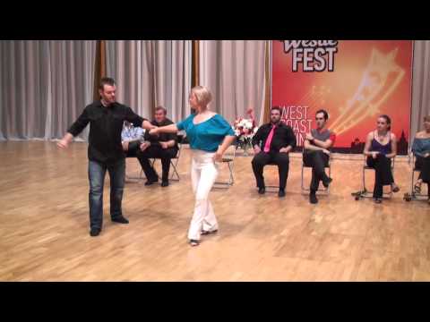 JnJ Advanced / All-Stars Finals — Joshua & Marina. Moscow Westie Fest 2012