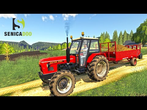 UTH19 - Manure Spreading and ploughing on small farm in Slovenia