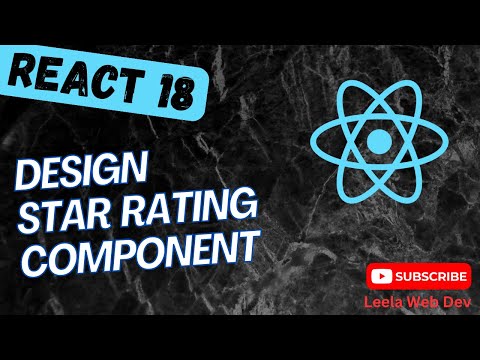 65. Design the Star Rating Component in BooksDb React App - React18
