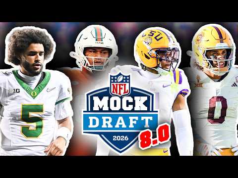 2026 NFL First Round Mock Draft For All 32 Picks: 8.0 (SCOUTING COMBINE EDITION!)