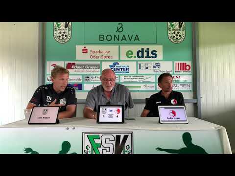07.08.2021 - 4.Spieltag - Pressekonferenz vs. BAK 07. - 1:4
