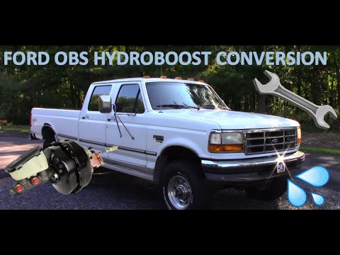 Ford F350 Powerstroke 7.3 OBS Hydroboost Brake Conversion Upgrade (1992-1998)