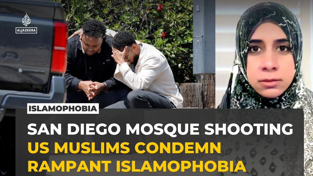 US Muslims fear more violence after San Diego mosque shooting