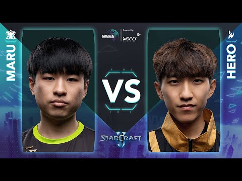 Maru vs herO // Gamers Without Borders 2023 – StarCraft II – Day 3