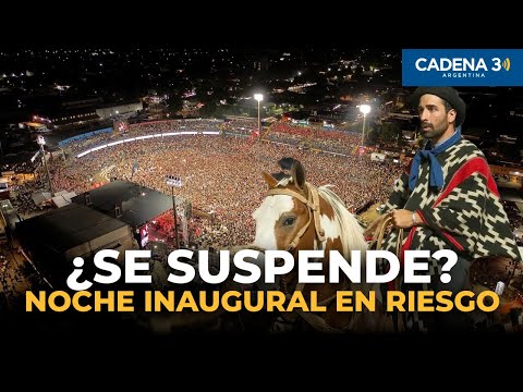 El intendente lo dijo en Cadena 3: podrían suspender la primera noche del Festival | Cadena 3