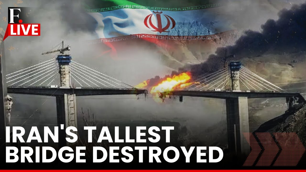 LIVE: US-Israel Strikes Hit Iran's Tallest Bridge; UAE, Bahrain Steel Sites Targeted by Tehran