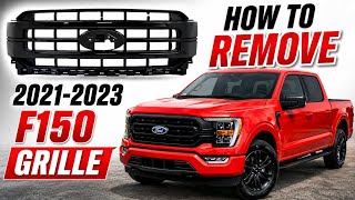 How To Remove: 2021-2023 F-150 Grille Step-by-Step