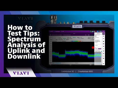 Video: VIAVI OneAdvisor-800 - 5G/LTE/FTTX & More