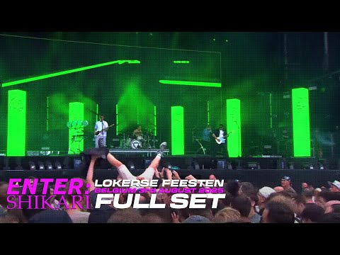 Enter Shikari - Live at Lokerse Feesten. Belgium. 3rd Aug 2025 (Full Set)