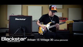 Video thumbnail for Blackstar Artisan 15 Vintage 30 csöves gitárkombó by HangszerPláza