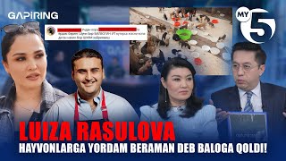 Luiza Rasulova hayvonlarga yordam beraman deb baloga qoldi! | GAPiRING+