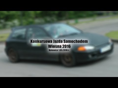 KJS Wiosna 2016 Katowice [OS3] Kamil Rogalski / Mikołaj Byrski - Honda Civic