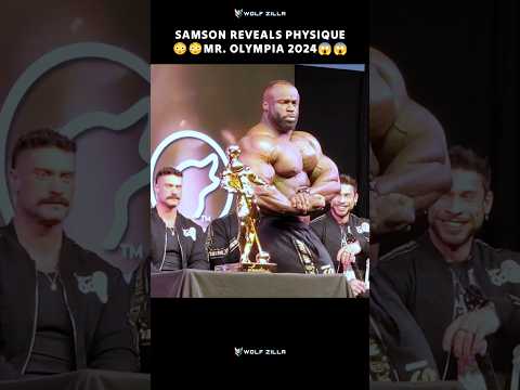 SAMSON's FIRST LOOK 😱 Mr Olympia 2024 | #samson #hadichoopan #dereklunsford #cbum