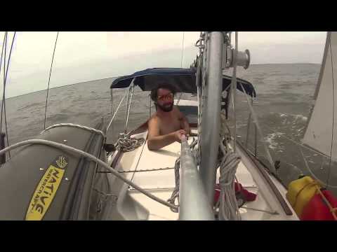 Cape Dory 25 sailing