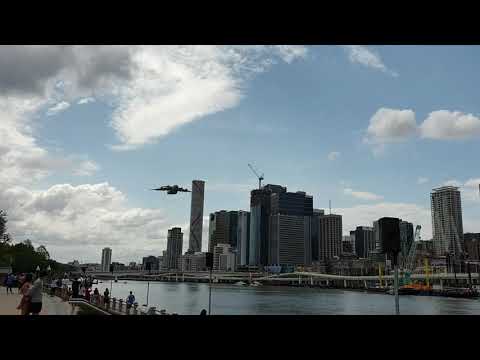 C17 Globemaster Low Pass - Riverfire 2019 Practice