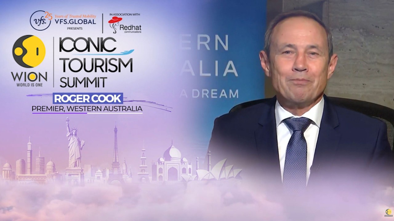 WION Iconic Tourism Summit: Premier Roger Shares Why  Western Australia Is A Must Visit | WION