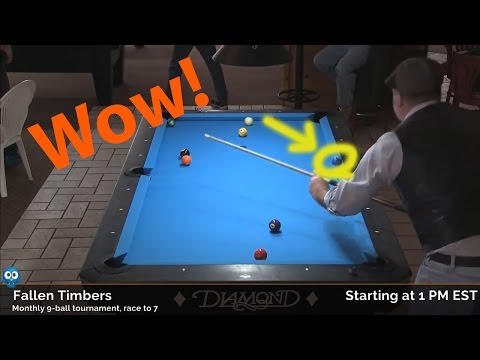 Two-ball goes in one pocket and out the other!