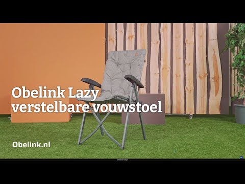 Obelink Lazy verstellbarer Faltstuhl