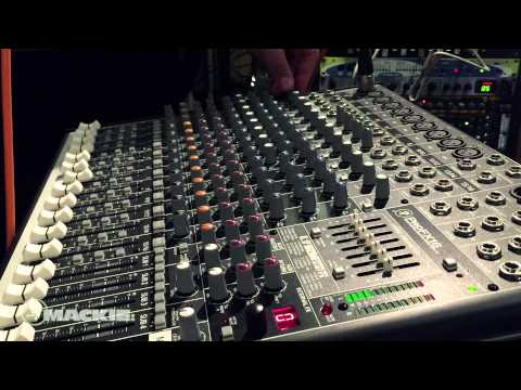 Mackie Mixer basics - Input gain setup