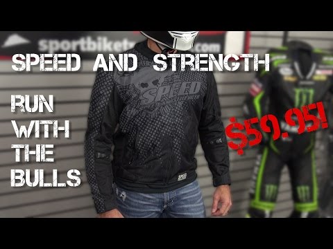 $59.95! Speed and Strength Run With the Bulls Mesh Jacket Review from Sportbiketrackgear.com