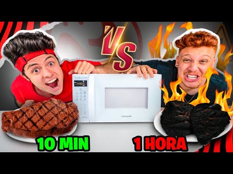 1 MINUTO, 10 MINUTOS OU 1 HORA NO MICROONDAS! - Desafio