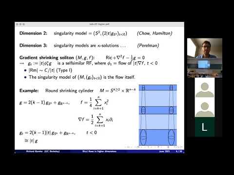 R. Bamler - Compactness and partial regularity theory of Ricci flows in higher dimensions