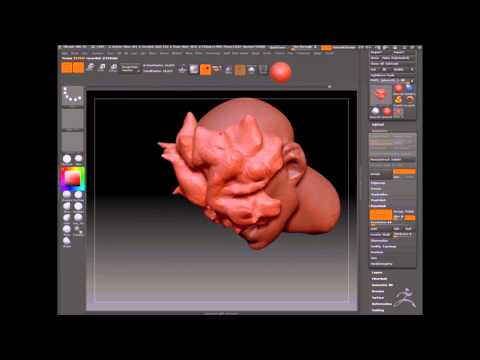 Day1 - ZBrush 1 Hour Sculpting Training - Clicker (The Last of Us)