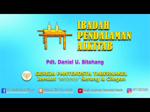 , title : 'IBADAH PENDALAMAN ALKITAB, 19 AGUSTUS 2021 - Pdt. Daniel U. Sitohang'