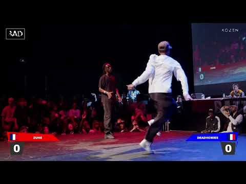ZUNE vs DEADHOMIES - Battle BAD 2024 - HIP-HOP TOP 16