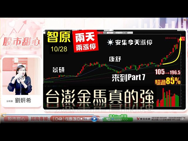 1028 - 台澎金馬真的強！智原、安集、景碩、康舒