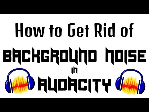 How to Remove Background Noise in AUDACITY/AUDIOTONIC