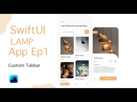 SwiftUI - Speed code - Lamp App UI Using SwiftUI - SwiftUI Tutorials