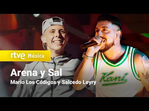 Mario Los Códigos y Salcedo Leyry cantan ARENA Y SAL de Omar Montes y Saiko | FEAT | Playz