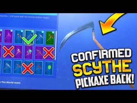 new brainiac skin reaper pickaxe spooky fortnite item shop october 25 - fortnite scythe pickaxe coming back