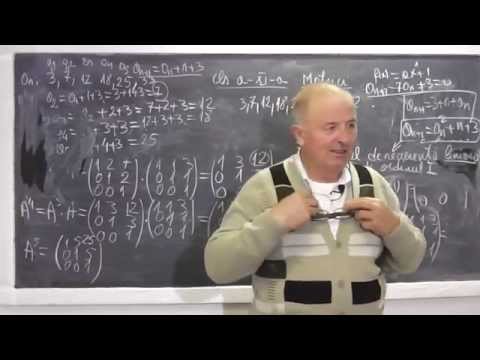 2/2 Lectia 632 - Operatii cu Matrice | Siruri sub forma recurenta sau forma termen general Clasa 11